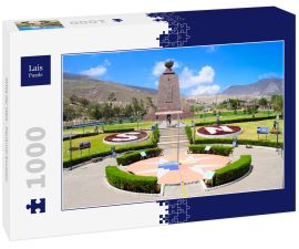 Lais Puzzle - Mitte der Welt - Denkmal Ecuador - 1.000 Teile