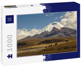 Lais Puzzle - Vulkan Cotopaxi und Wildpferde, Ecuador - 1.000 Teile