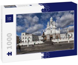 Lais Puzzle - Kirche und Platz Sangolquí, Ecuador - 1.000 Teile