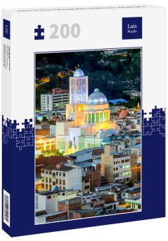Lais Puzzle - Kathedrale von Ambato und Montalvo Park Ecuador - 200 Teile