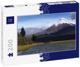 Lais Puzzle - Vulkan Cotopaxi mit Laguna Limpiopungo, Ecuador - 200 Teile