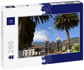 Lais Puzzle - Kirche der Jungfrau des Heiligen Wassers (Nuestra Señora del Agua Santa), Baños de Agua Santa, Ecuador - 200 Teile