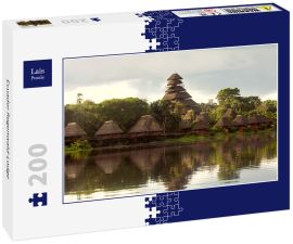 Lais Puzzle - Ecuador Regenwald-Lodge - 200 Teile