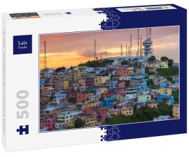 Lais Puzzle - Las Penas - das älteste Viertel von Guayaquil, Ecuador - 500 Teile