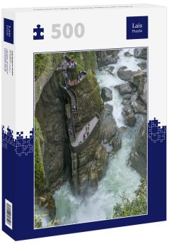 Lais Puzzle - Pailón del Diablo Wasserfall, Baños, Ecuador - 500 Teile