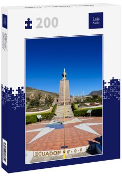 Lais Puzzle - Stadt in der Mitte der Welt, Ecuador - 200 Teile