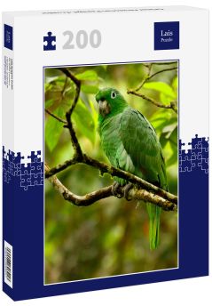 Lais Puzzle - Grüner Amazonas-Papagei, Ecuador - 200 Teile