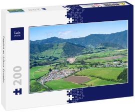 Lais Puzzle - Talblick an Vulkan, Ecuador - 200 Teile
