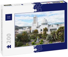 Lais Puzzle - Kathedrale von Ambato und Montalvo Park Ecuador - 200 Teile