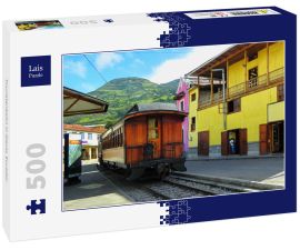 Lais Puzzle - Touristenbahn in Alausi, Ecuador - 500 Teile