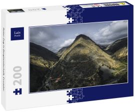 Lais Puzzle - Roter Zug in Berglandschaft, Ecuador - 200 Teile