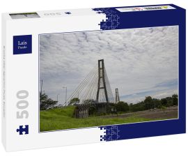 Lais Puzzle - Brücke über Aguarico-Fluss, Ecuador - 500 Teile