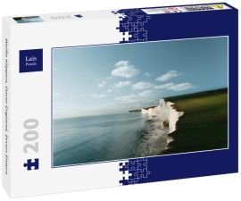 Lais Puzzle - Weiße Klippen, Dover England, Seven Sisters - 200 Teile