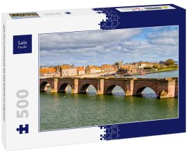 Lais Puzzle - Der Fluss Tweed und die alte Brücke von Berwick, Berwick-upon-Tweed, Northumberland, England - 500 Teile