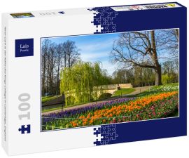 Lais Puzzle - River Cam in der Nähe des Kings College in Cambridge, England - 100 Teile