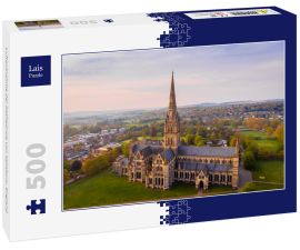 Lais Puzzle - Luftaufnahme der Kathedrale von Salisbury, England - 500 Teile