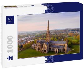 Lais Puzzle - Luftaufnahme der Kathedrale von Salisbury, England - 1.000 Teile