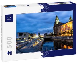 Lais Puzzle - Liverpool Merseyside am Morgen, England - 500 Teile