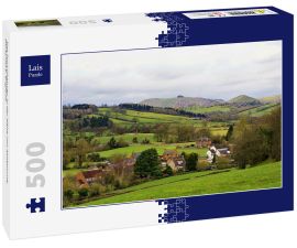 Lais Puzzle - Das Dorf Okeover, in der Nähe von Ashbourne, Derbyshire, England - 500 Teile