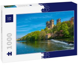 Lais Puzzle - Die Kathedrale von Durham und der Fluss Wear im Frühling in Durham, England - 1.000 Teile