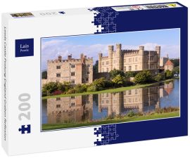 Lais Puzzle - Leeds Castle Festung England Graben Reflexion - 200 Teile