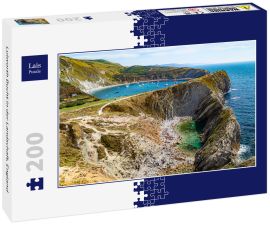 Lais Puzzle - Lulworth Bucht in der Landschaft, England - 200 Teile