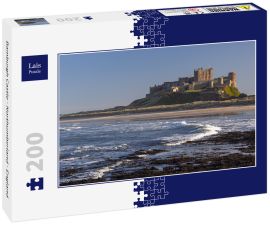 Lais Puzzle - Bamburgh Castle - Northumberland - England - 200 Teile