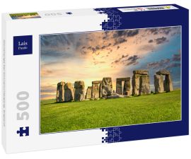 Lais Puzzle - Stonehenge bei Sonnenuntergang, England - 500 Teile