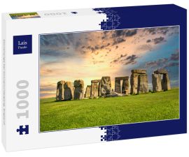 Lais Puzzle - Stonehenge bei Sonnenuntergang, England - 1.000 Teile