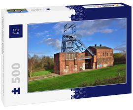 Lais Puzzle - Barnsley Main Pit Head & Winding Gear, jetzt ein Grade II Listed Monument, England - 500 Teile