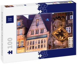 Lais Puzzle - Ansicht der Skulptur in Bremen, Deutschland  - 100 Teile