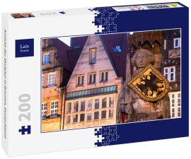 Lais Puzzle - Ansicht der Skulptur in Bremen, Deutschland  - 200 Teile
