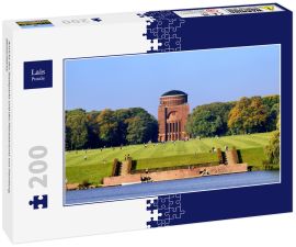 Lais Puzzle - Ansicht des Stadtparks und des Planetariums von Hamburg, Deutschland.
 - 200 Teile
