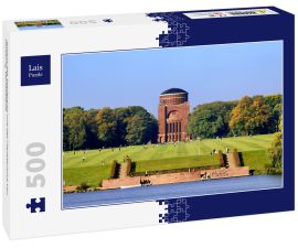 Lais Puzzle - Ansicht des Stadtparks und des Planetariums von Hamburg, Deutschland.
 - 500 Teile