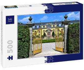 Lais Puzzle - Ansicht des Eingangs zum Schloss Herrenhausen, Hannover, Land Niedersachsen, Deutschland.  - 500 Teile