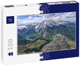 Lais Puzzle - Blick auf den Königssee, Bundesland Bayern, Deutschland  - 100 Teile