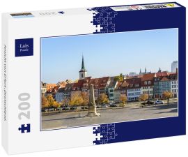 Lais Puzzle - Ansicht von Erfurt ,Deutschland. - 200 Teile