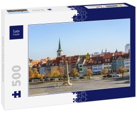 Lais Puzzle - Ansicht von Erfurt ,Deutschland. - 500 Teile