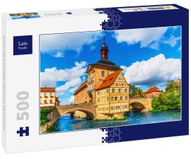 Lais Puzzle - Ansicht des Bamberger Rathauses, Deutschland
 - 500 Teile