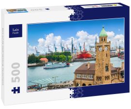 Lais Puzzle - Blick auf die Stadt Hamburg, Deutschland. - 500 Teile