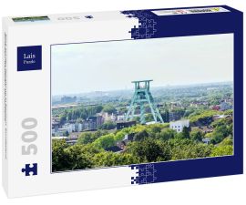 Lais Puzzle - Blick auf den Spiralturm in Bochum, Bundesland Nordrhein-Westfalen, Deutschland.  - 500 Teile