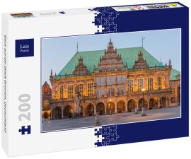 Lais Puzzle - Blick auf die Stadt Bremen, Deutschland  - 200 Teile