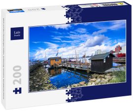 Lais Puzzle - Blick auf den Flensburger Hafen, Schleswig-Holstein, Norddeutschland.
 - 200 Teile