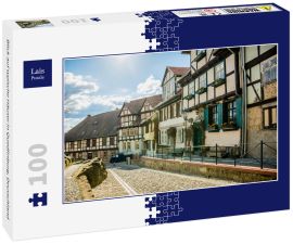 Lais Puzzle - Blick auf typische Häuser in Quedlinburg, Deutschland
 - 100 Teile