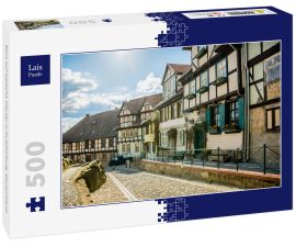Lais Puzzle - Blick auf typische Häuser in Quedlinburg, Deutschland
 - 500 Teile
