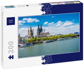 Lais Puzzle - Blick auf die Stadt Köln, Nordrhein-Westfalen, Deutschland. - 200 Teile