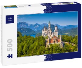 Lais Puzzle - Blick auf Schloss Neuschwanstein, Deutschland - 500 Teile