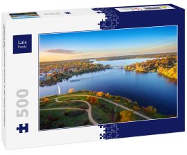Lais Puzzle - Ansicht der Glienicker Brücke, in der Stadt Potsdam, Deutschland - 500 Teile