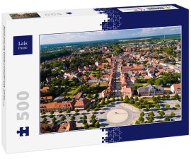 Lais Puzzle - Blick auf die Stadt Ludwigslust, Land Mecklenburg-Vorpommern. Deutschland. - 500 Teile