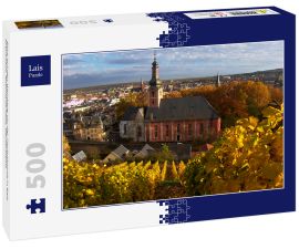 Lais Puzzle - Blick auf den Weinberg vor der Pauluskirche in Bad Kreuznach, Rheinland-Pfalz, Deutschland.
 - 500 Teile